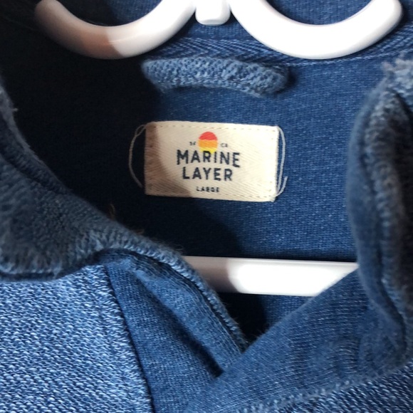 Marine layer button pullover sweater - Picture 4 of 5